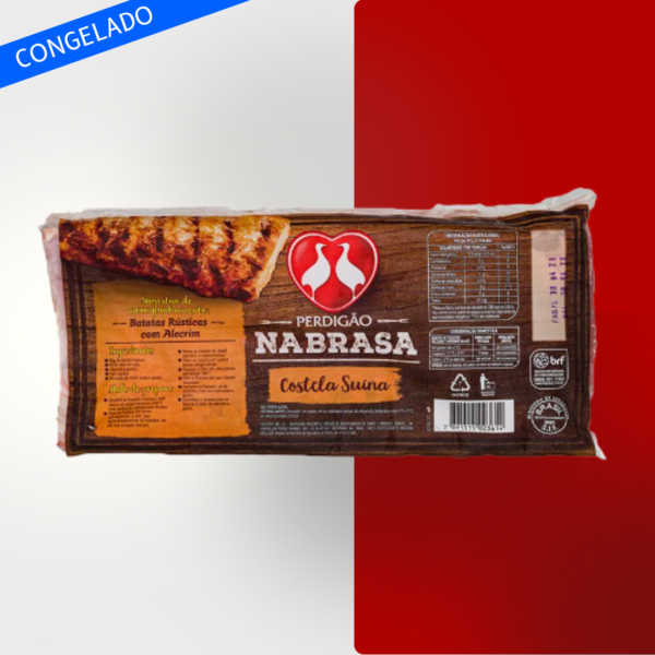 Costela Suína Perdigão na Brasa entre 0,8kg e 1,0kg