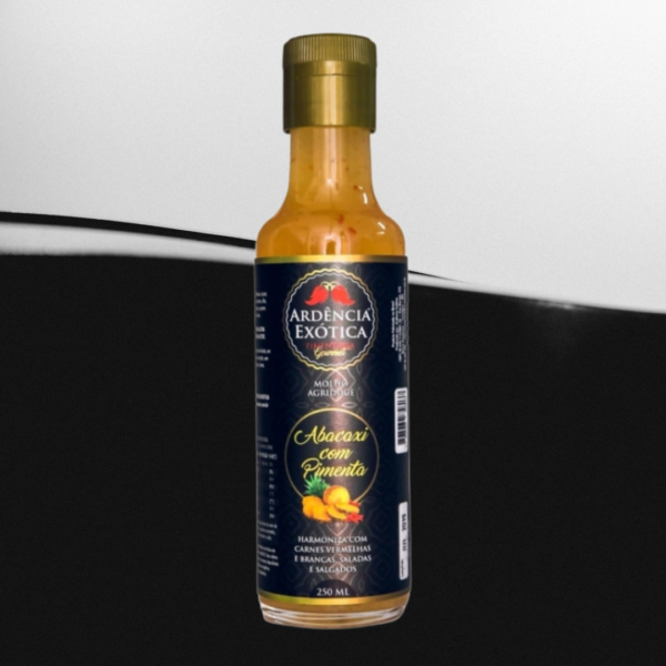 Molho Agridoce de Abacaxi com Pimenta Ardência Exótica 250ml