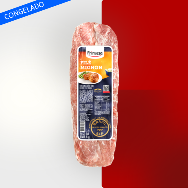 Filé Mignon Suíno Frimesa entre 1,2kg e 1,4kg