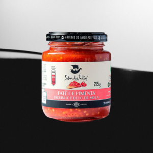 Patê de Pimenta Biquinho e Dedo-de-Moça Sabor das Índias 215g