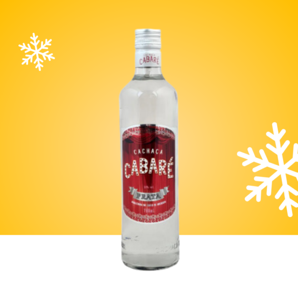 Cachaça Cabaré Prata 700ml
