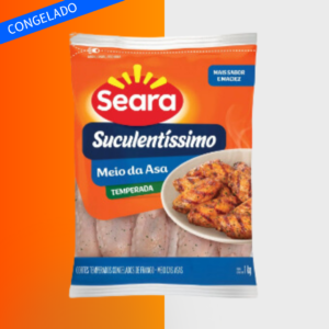 Meio da Asa (Tulipa) Temperada Seara 1kg