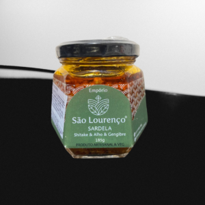 Sardela de Shitake, Alho e Gengibre Empório São Lourenço 185g