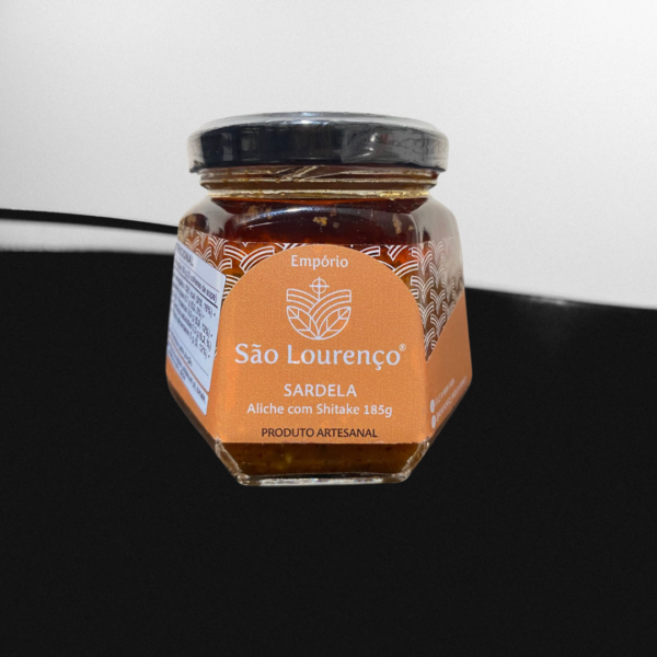 Sardela de Aliche com Shitake Empório São Lourenço 185g