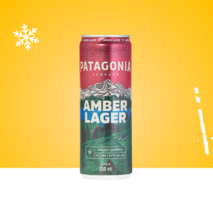 Cerveja Patagonia Amber Lager Lata 350ml