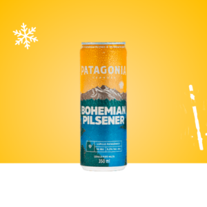 Cerveja Patagonia Bohemiam Pilsener Lata 350ml