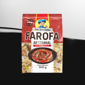 Farofa Artesanal Apimentada Da Terrinha 300g