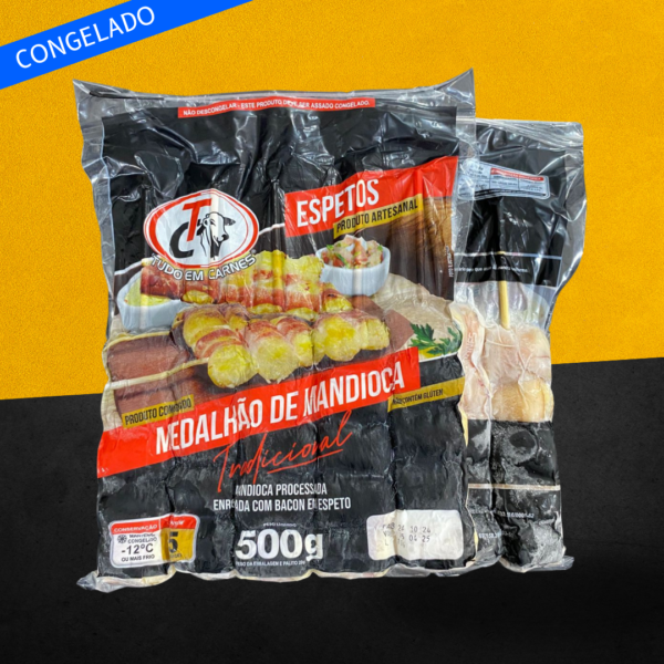 Espetinho Medalhão de Mandioca TC 600g